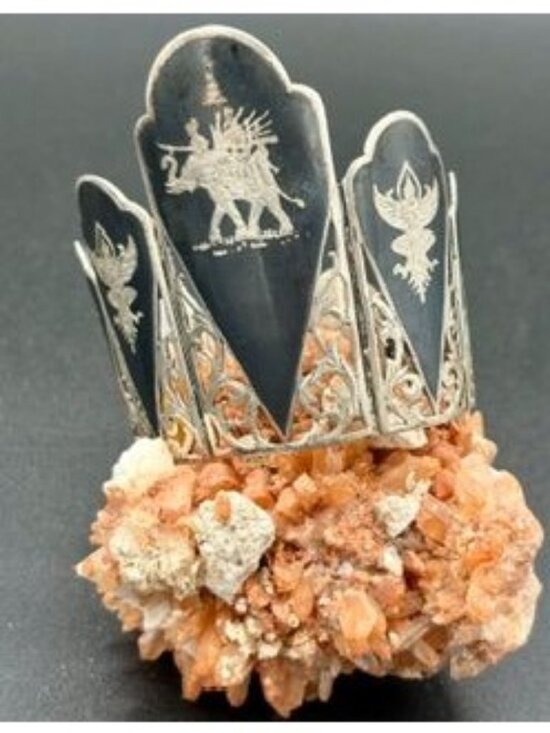 Sterling Jewelry - Large Siam Cuff Bracelet  R148